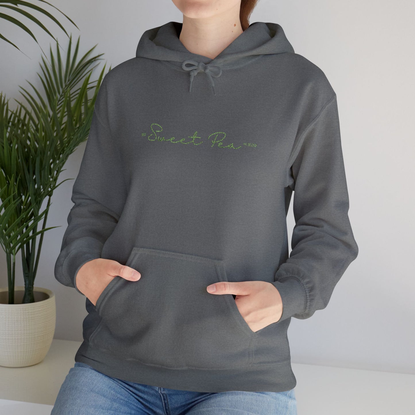 "The Sweet Pea House" Hoodie Green