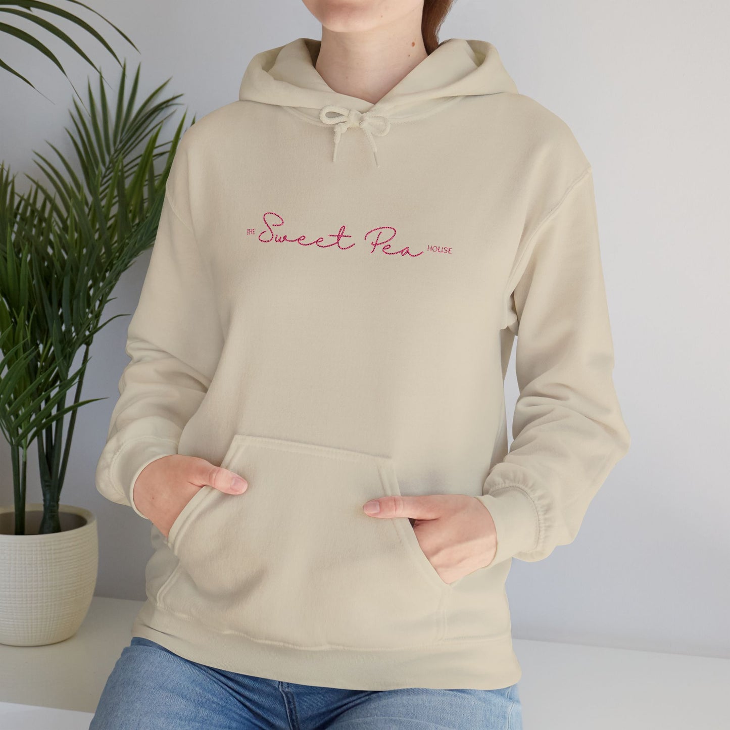 "The Sweet Pea House" Hoodie Pink