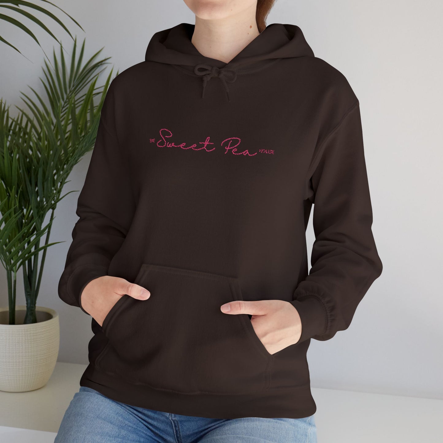 "The Sweet Pea House" Hoodie Pink