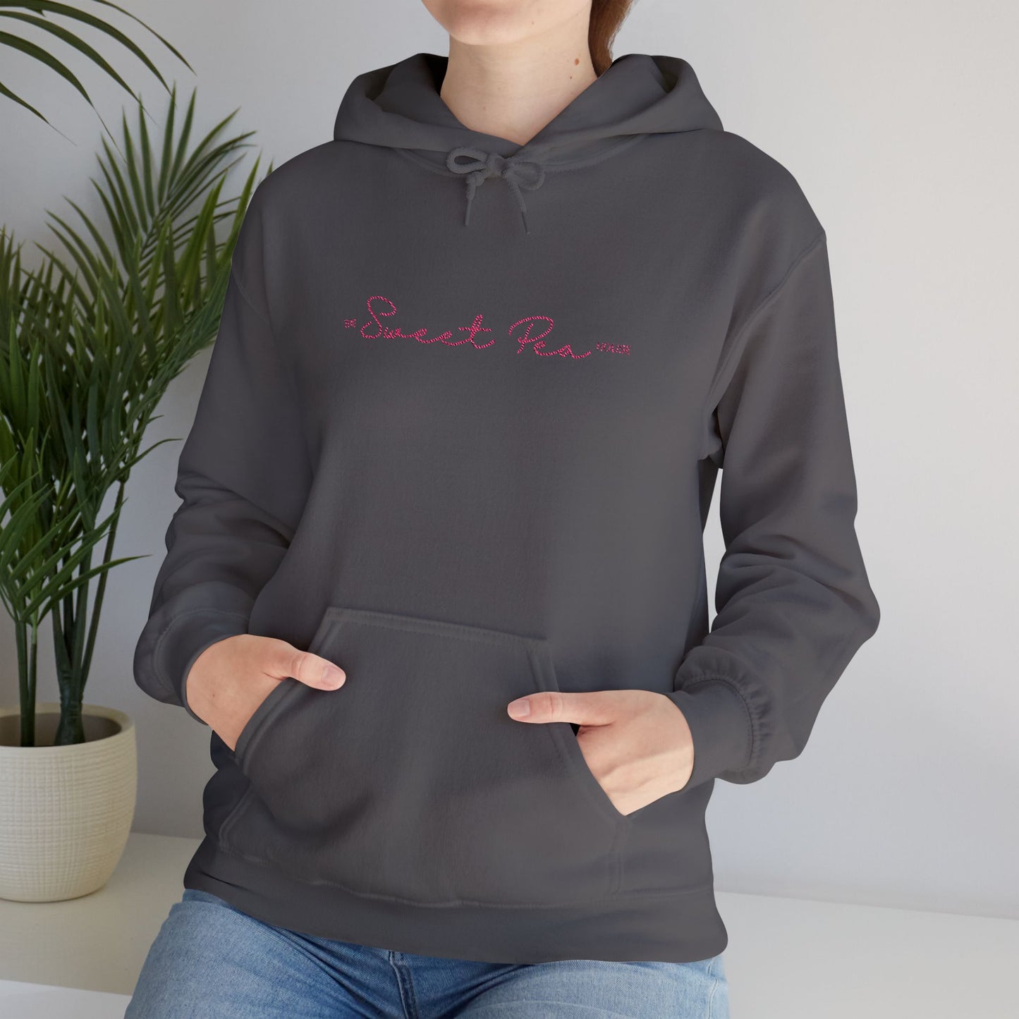 "The Sweet Pea House" Hoodie Pink