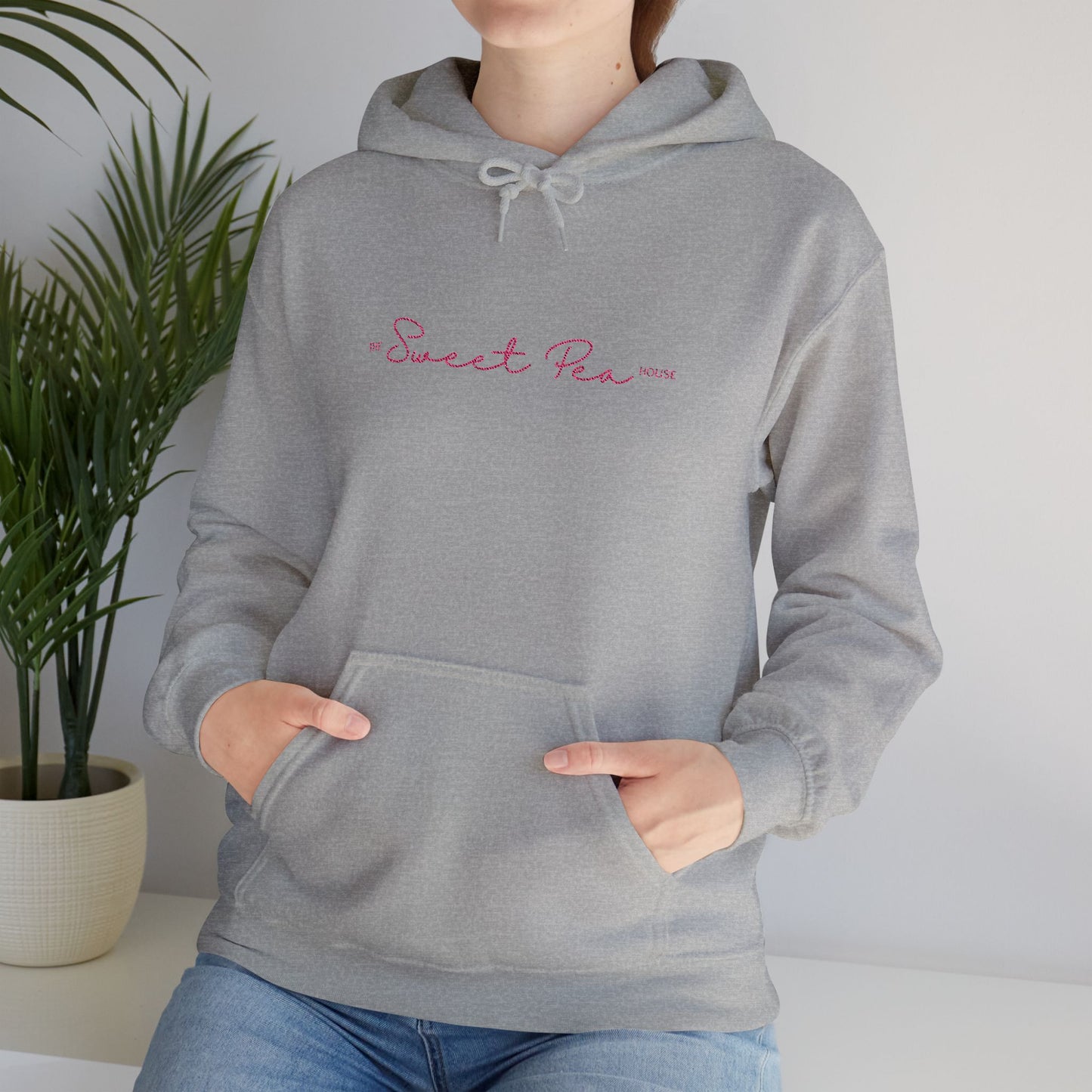 "The Sweet Pea House" Hoodie Pink