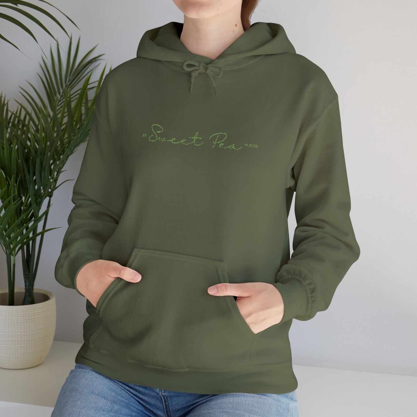 "The Sweet Pea House" Hoodie Green