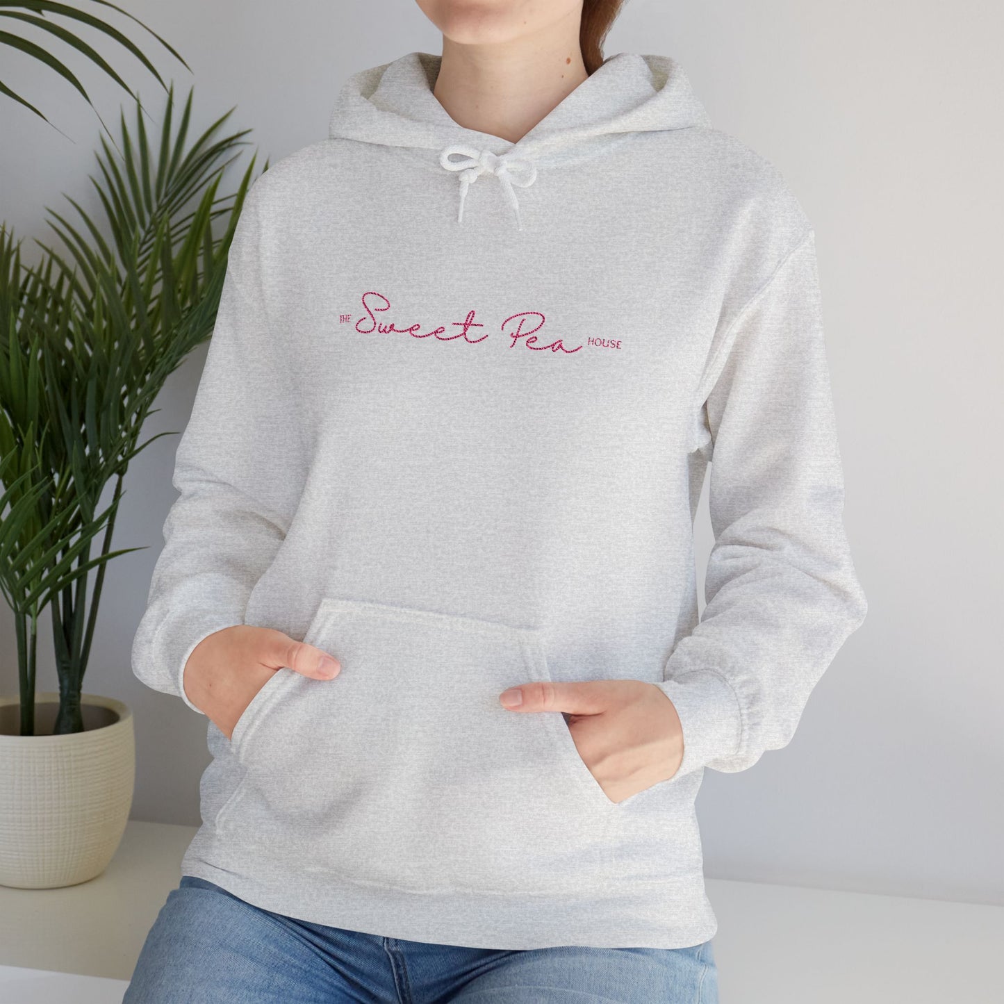 "The Sweet Pea House" Hoodie Pink