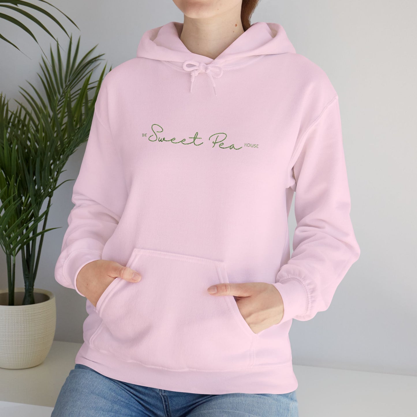 "The Sweet Pea House" Hoodie Green