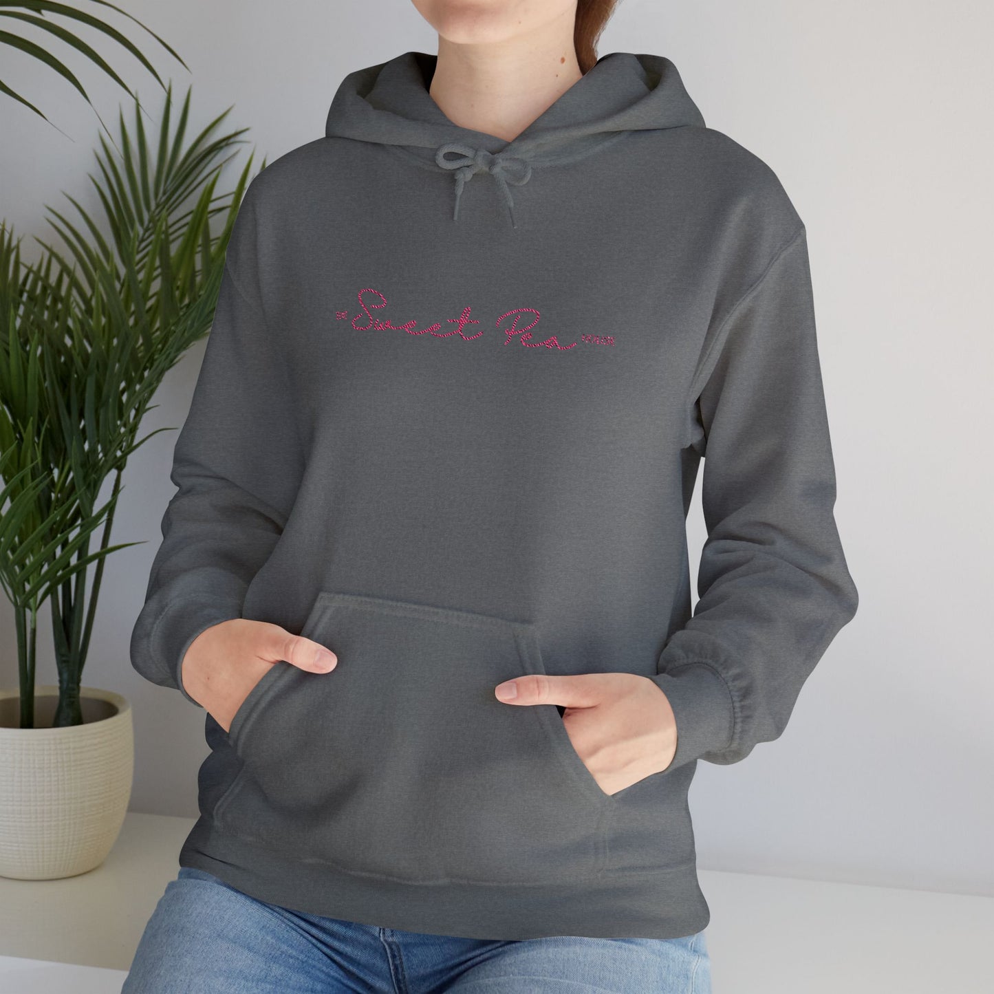 "The Sweet Pea House" Hoodie Pink