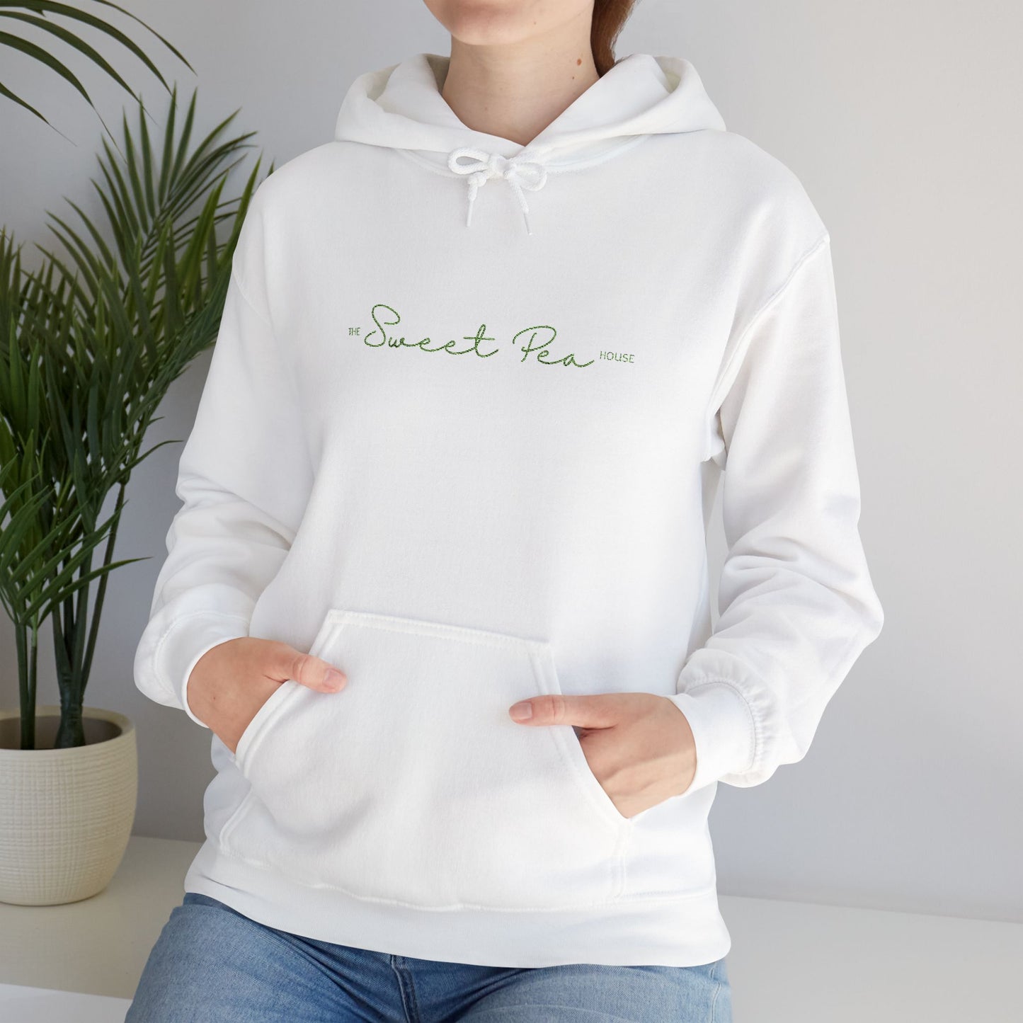 "The Sweet Pea House" Hoodie Green